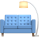 Moderne Ausstattung